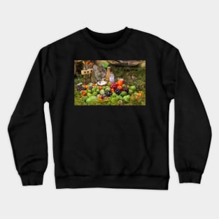 Mouse with natures bounty Crewneck Sweatshirt